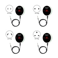 【HOT-Sale!】 WiFi Thermometer with 1M Probe Digital LCD Display Temperature Controller APP Push Notif