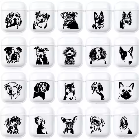For AirPods Pro 2 3 1 Case Soft Cover for Airpods Pro 2 Pro2 2022 Case for Airpod Pro 2nd Dog Love P