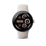 Google - Google Pixel Watch 3 45mm 藍牙/WiFi (Polished Silver 錶殼 + Porcelain 表環) 平行進口