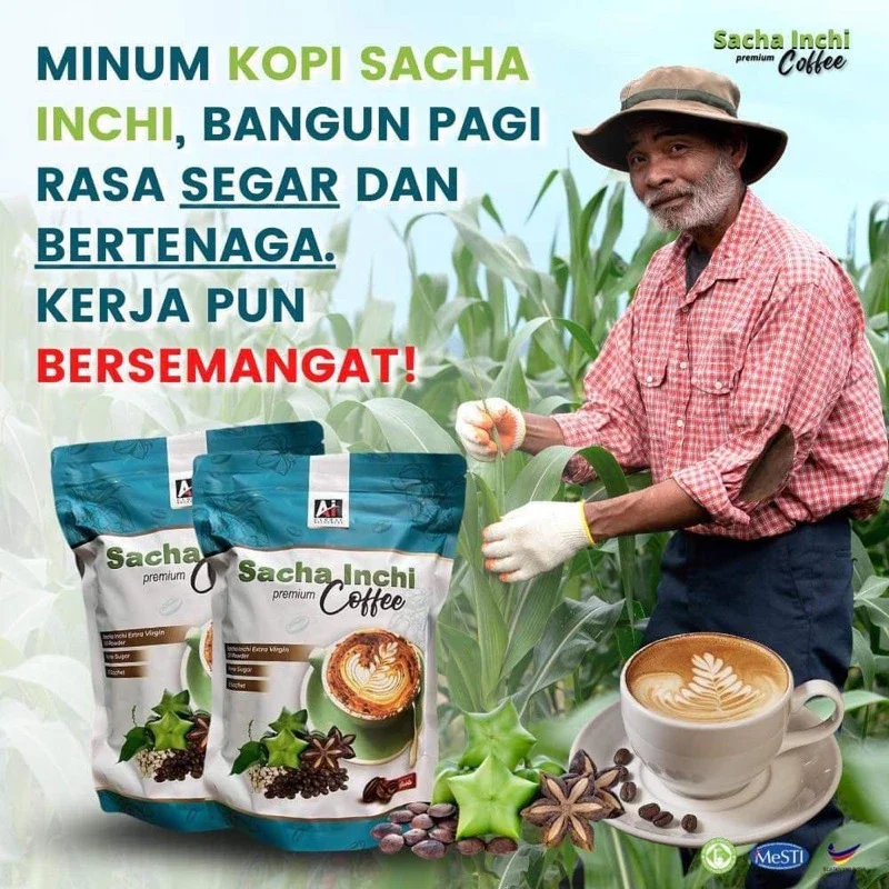 Kopi SACHA INCHI AI GLOBAL COFFEE SACHA INCHI