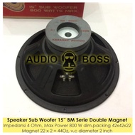 ✅ Speaker Subwoofer 15 Inch BM SERIE model BMB 15" Double Magnet