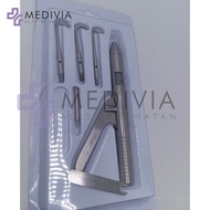 DENTAL CROWN REMOVER SET AUTOMATIC / CROWN RETRACTOR RETRACTOR RETRACTOR