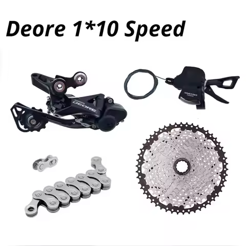 Shimano Deore M6000 1X10S Derailleurs Groupset SL-M6000 10 Speed Shift Lever Cassette 36T 40T 42T 46