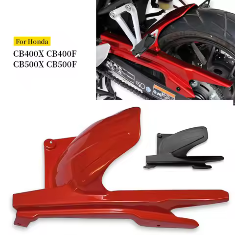 Motorcycle Fender Rear Mudguard Cover Tire Hugger Mud Splash Guard Fairing Kit For Honda CB400X CB40