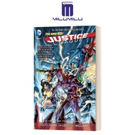 Justice League Vol 2: หนังสือปกอ่อนการเดินทางของวายร้ายโดย Geoff Johns หนังสือภาษาอังกฤษดั้งเดิม