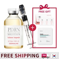 [ Dermaline ] PDRN Solution Salmon Ampoule Dermapen ( MTS)35ml (Wrinkle Whitening)