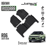 JUSTMATE RIDDARA พรมปูพื้นรถยนต์ RD6 RWD 2024 - 2028