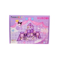 Picasso Tiles 42 Pc Kuromi Magnetic Tiles Building Set ของเล่นสำหรับฝึกสมองแบบตัวต่อทำด้วยพลาสติกและ