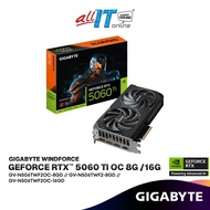 GIGABYTE GeForce RTX 5060 Ti WINDFORCE OC 8GB / 16GB GDDR7 Graphics Card