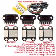 2Pcs/1pc VL6180/VL53L0X/VL53L1X TOF10120 Time of Flight ToF Laser Ranging Sensor TOF050F TOF050C TOF