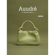 กระเป๋าสะพายข้างสีเงิน AUUDRE กระเป๋าสะพายข้างแบบสะพายข้างสำหรับผู้หญิง กระเป๋าถือขนาดเล็ก กระเป๋าสะ