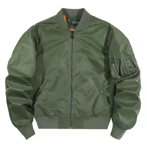 Autumn Winter MA1 Bomber Jacket Men's Flight Outerwear