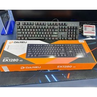 Bàn phím cơ Gaming DAREU EK1280 v2 Black RGB - Red switch - Demo