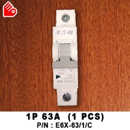 EATON MEM MCB 6KA Circuit Breaker DIN Rail Mount Type 6A 10A 20A 40A 63A 1 Pole SIRIM ORIGINAL