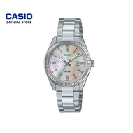 Casio General LTP-1302DS-4AV Silver Stainless Steel Band Women Watch