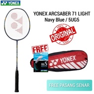Yonex Arcsaber 71 Light Navy Original Raket Badminton ADHASPORT