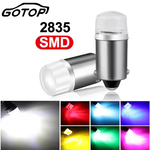 2pcs BA9S T4W Led Bulb T2W T3W H5W Car light bulb 2 LED 2835 SMD 12913 12910 12929 LED Indicator Bul