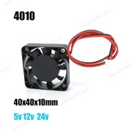 4010 40x10mm 40x40x10mm DC Cooling Fan 5V 12v 24V For Oil Bearing Brushless Cooling 2PIN 40mm Coolin