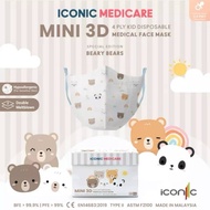 Iconic Medicare Mini 3D mask 20pcs