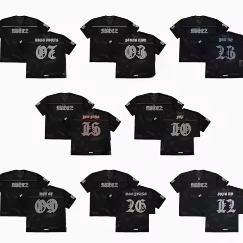 ATEEZ 2025 World Tour in Your Fantasy T-Shirt Sports Jersey Hongjoong Seonghwa Yunho Yeosang Mingi W
