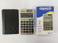 (พร้อมส่ง) เครื่องคิดเลข OSALO รุ่น OS-403TV เครื่องคิดเลขขนาดพกพา หน้าจอ 8 หลัก คิด TAX ได้