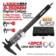 150MM LADDERMAN Digital Caliper Measuring Tool Angkup Vernier Caliper Digital Caliper Gauge Measurem