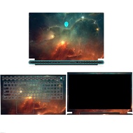 Laptop Skins For Alienware M16 R1/X16 R1/X17 R1 R2/X14 X15 R1 R2 Notebook Sticker For Alienware M15