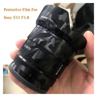 For Sony E 11mm F1.8 Decal Skin Vinyl Wrap Film Camera Lens Protective Sticker Protector Coat E11mm 