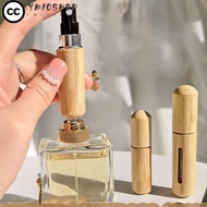 CC 5/8ML Perfume Bottle, Mini Bottom Filling Liner Portable Atomizer,  Wood Refillable Liquid Contai