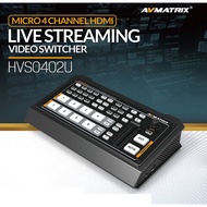 AVMATRIX HVS0402U 4CH HDMI Mini Switcher