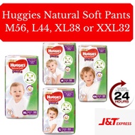 Huggies AirSoft Pants Baby Diapers Super Jumbo Pack (M56, L44, XL38, XXL32)
