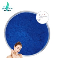 Supply cosmetics raw material blue copper peptide GHK-Cu 99% Copper Tripeptide-1