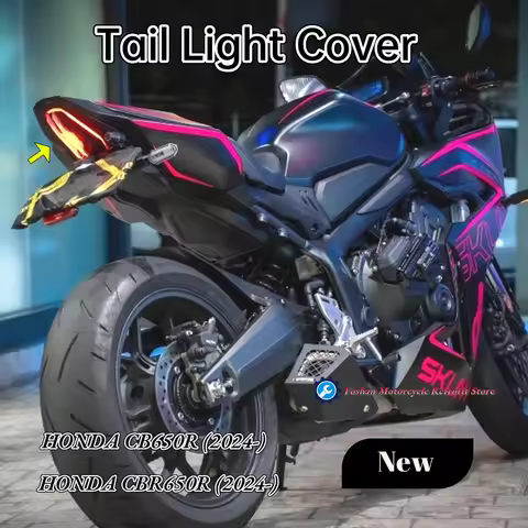 For HONDA CB650R CBR650R Motorcycle Modifications Accessories Tail Light Cover 2024 2025 2026 CB 650