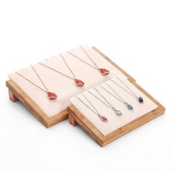 Natural Pendant Display Display Stand Jewelry Jewelry Bamboo Holder Small Size Bamboo Props Solid Ne