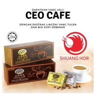[HALAL] Shuang Hor CEO Cafe Coffee With LingZhI/Ganoderma 双鹤总裁咖啡 (1 x 20's) Original HQ