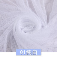 Bekalan Stok Besar Fabrik Mesh Fabrik Mesh Heksagon, Mesh Gaun Pengantin, Kelambu Fabrik Mesh 24 Lub