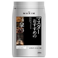 AGF Maxim Regular Coffee Master Recommended Special Blend 200g [Coffee Powder]