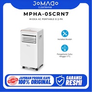 midea ac portable 1/2 pk mpha-05crn7 ac 05 pk pendingin ruangan