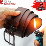 BIG Deal Genuine Leather Men's Belt Men's Leather Belt Genuine Leather Buckle Garut Leather Belt