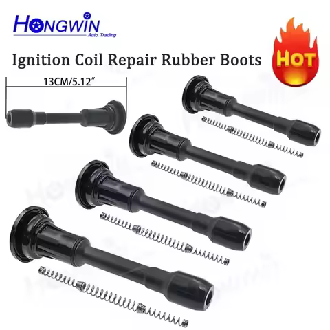 22448-JA00C Spark Plug Cap Ignition Coil Rubber Kit For Nissan Altima Sentra UF-549 22448-ED000, 224
