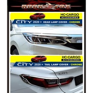 Honda City GN2 2020-2024 Head Lamp Cover / Tail Lamp Cover - Chrome