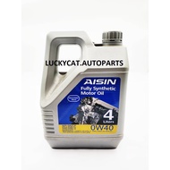 AISIN  ENGINE OIL 0W40 4L  FULLY SYNTHETIC