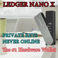 Ledger Nano X Hardware Wallet Bluetooth Crypto Wallet Multi-Chain Multi-Currency Offline Private Key