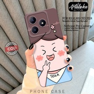 HP Softcase Realme C63 2024 Fashion Case Cartoon Case Realme C63 Silicone TPU Pro Camera Casing Real