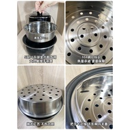 KY/JD Su·Poer Pressure Cooker Steamer3L5L6L Steamer Accessories Stainless Steel Steam Drawer Ball Kettle Electric Pressu
