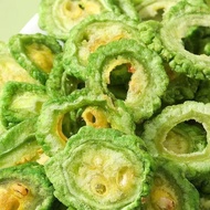 Original Cut Bitter Gourd Crisp Chips Fruit Vegetable Crisp Dehydrated Dried Vegetables Relieve Glut
