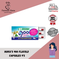 HURIX'S 900 Flucold Capsules 9's