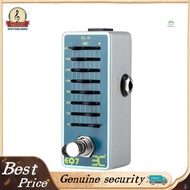 eno Metal Shell Bypass 7-band Eq Metal Equalizer Pedal 7-band Eq Metal Shell Eq7 Equalizer Pedal 7 -