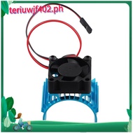 For  A959-B 144001 124019 RC Car Aluminum Alloy Motor Heatsink Cover with Cooling Fan for 540 550 36
