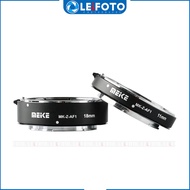 Meike MK-Z-AF1 11mm 18mm Full Frame Macro AF Extension Tube for Nikon Z Series Cameras Z5 Z6 Z7